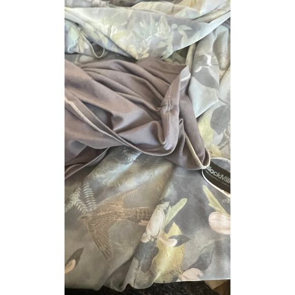 Blackmilk Night Bird Swoop Maxi Sleeveless Asymmetrical Limited Dress Size XL - Picture 9 of 15